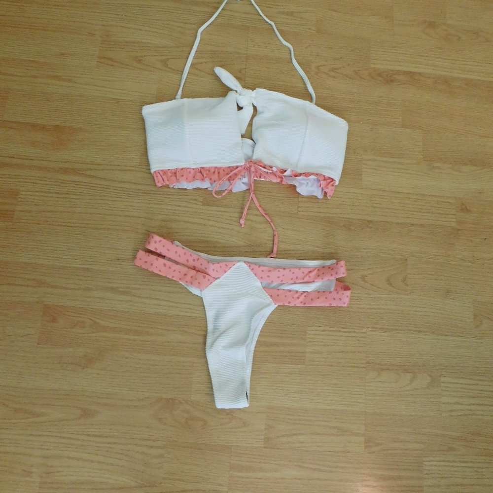 two Piece Bikini - New - L (12-14)
